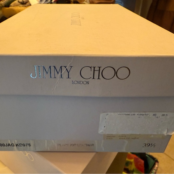 Jimmy Choo Women's Beige Raffia Heels - Picture 4 of 6